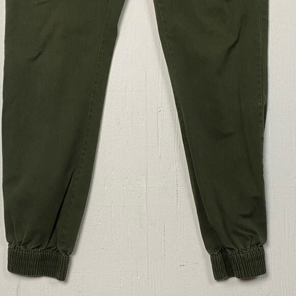 Volcom Frickin Slim Dark Green Joggers Size Medium - Picture 5 of 14